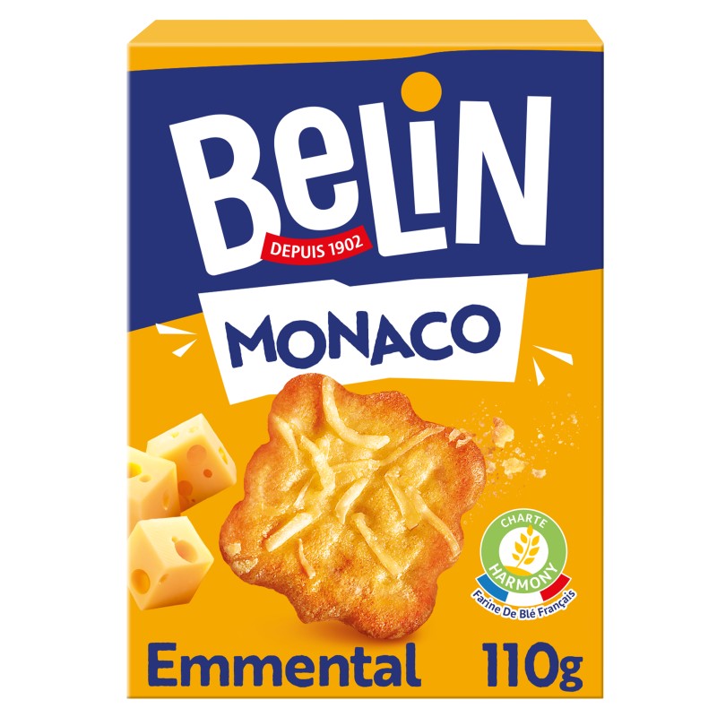 Crackers Monaco Emmental 110g