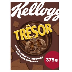Céréales trésor goût brownie au chocolat 375g