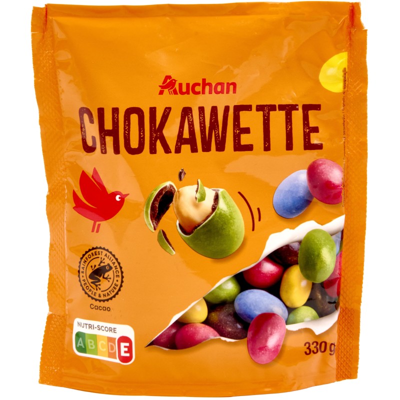 Cacahuètes au chocolat au lait chokawette 330g