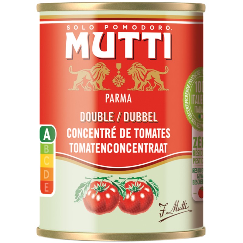 Double concentré de tomates 140g