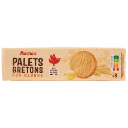 Biscuit palets Bretons pur beurre x8 125g