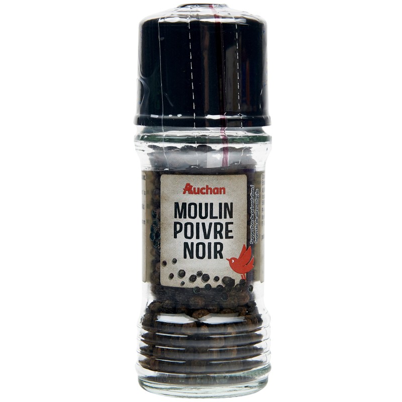 Moulin Poivre Noir en Grains 35g