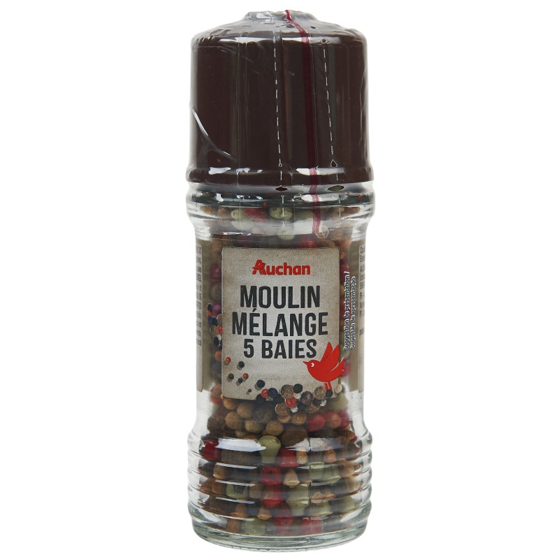 Poivre Moulin 5 Baies 28g