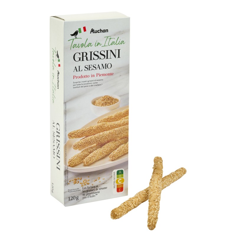 Gressins au sésame 120g