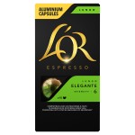Espresso café lungo elegant intensité 6 capsule x10