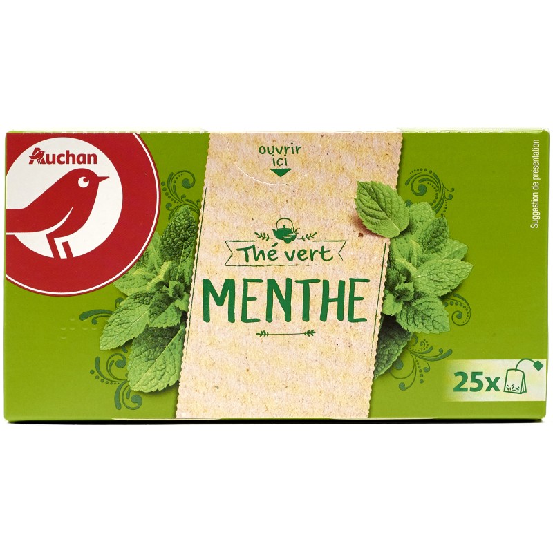 Thé Vert Menthe x25 40g