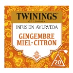 Infusion Ayurveda Gingembre Miel Citron x20
