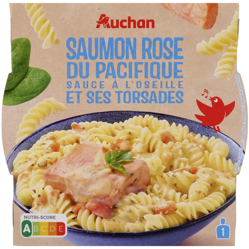 Saumon à l'oseille et ses pâtes 300g