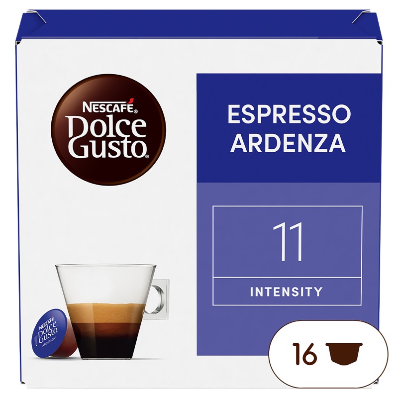 Café en capsules espresso ardenza intensité 11 x16
