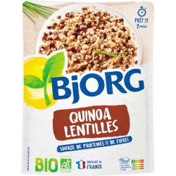 Bio Quinoa Lentilles 250g