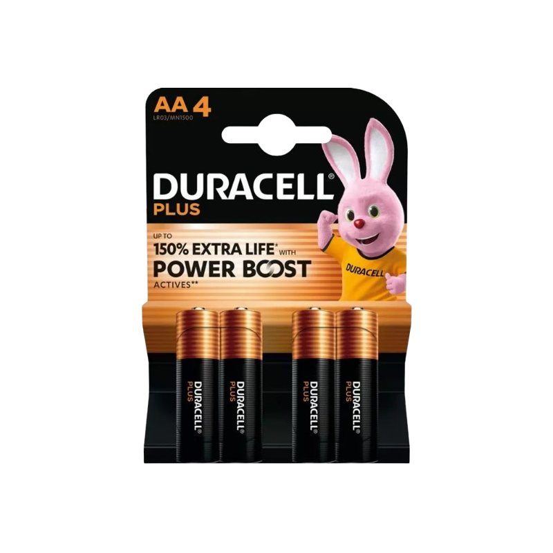 Piles plus powerboost alcalines AA LR06 x4