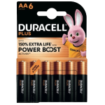 Piles plus powerboost alcalines AA LR06 x6