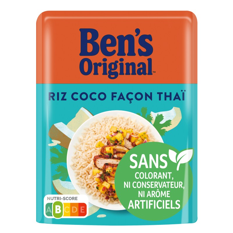Riz coco façon thaï sachet express 220g