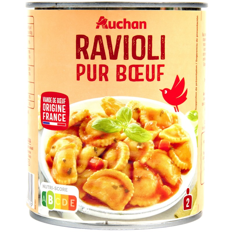 Ravioli Pur Boeuf 800g