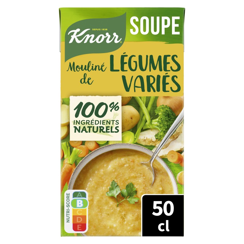 Mouliné de Légumes Variés 50cl