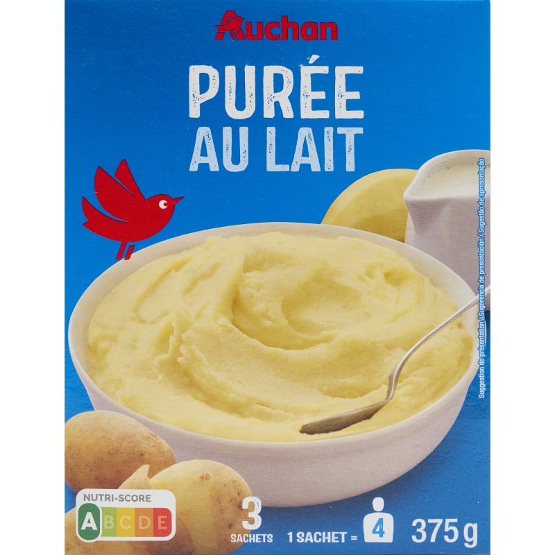 Purée au Lait 3 Sachets 375g