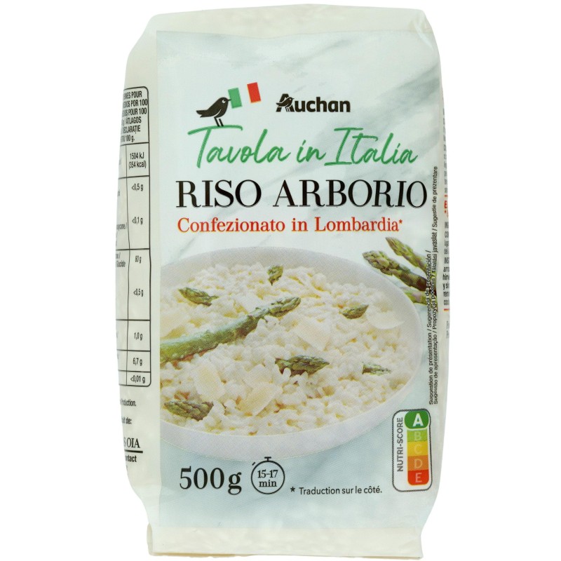 Riz arborio 500g
