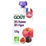 Bio Gourde Pomme Figue dès 4 mois 120g