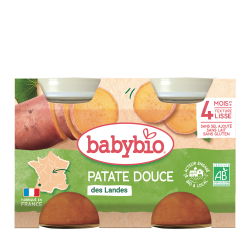 Patate Douce dès 4 mois 2x130g