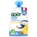 Bio Gourde brassé poire vanille dès 6 mois 90g