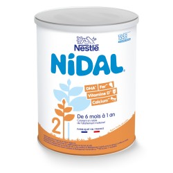 Lait en poudre 2ème age dès 6 mois 800g