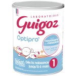 Lait en poudre optipro 1er âge dès la naissance 830g