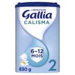 Lait en poudre calisma 2 dès 6 mois 830g