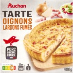 Tarte oignons et lardons fumés 400g