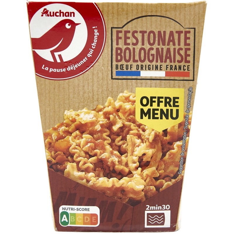 Festonate à la bolognaise sans couverts 300g
