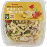 Pâtes et salade poulet crudités sauce cocktail 250g