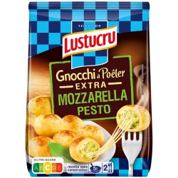 Gnocchi à poêler mozzarella et pesto 280g