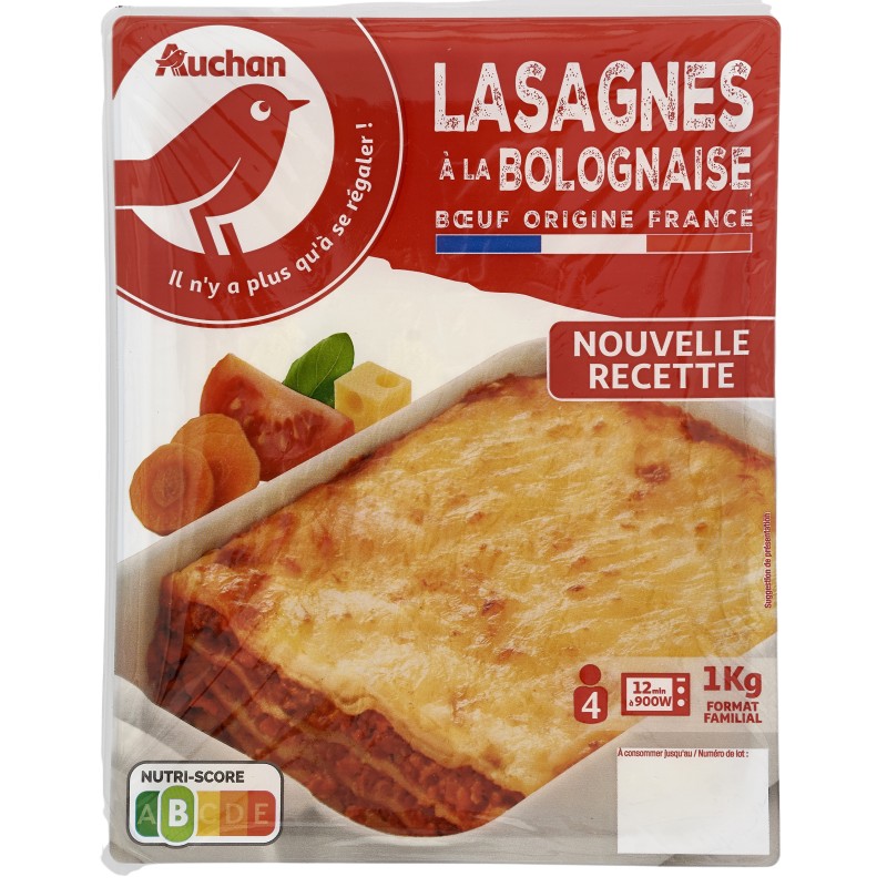Lasagne bolognaise 1kg