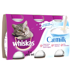 Cat Milk Bouteilles Lait Pour Chat 3x200ml