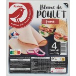 Blanc de Poulet Fumé 4 tranches 120g