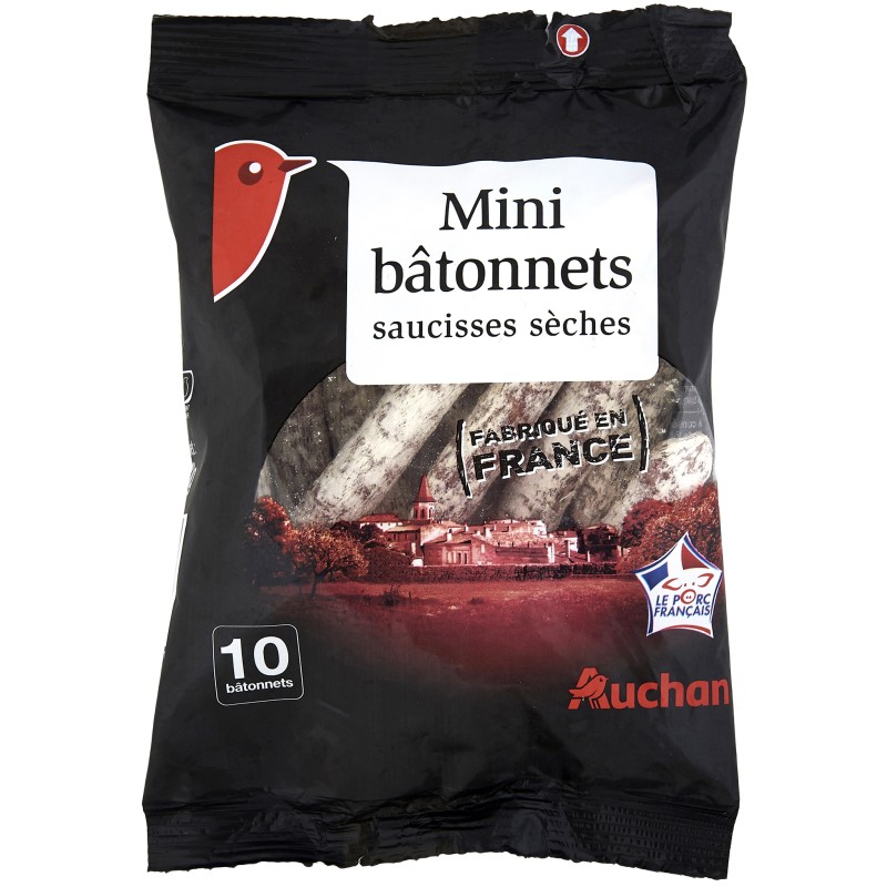 Mini Bâtonnets Saucisses Sèches 100g