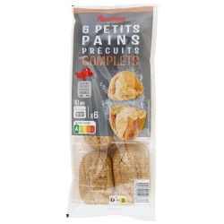 Petits Pains Complet X6 300g