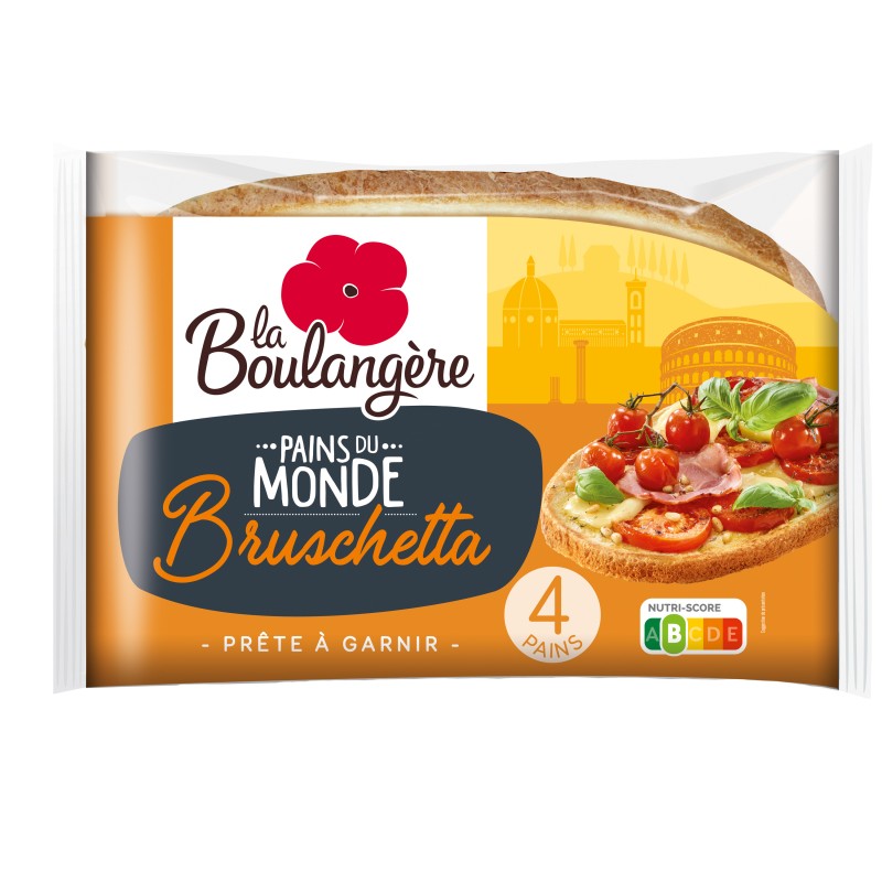 Bruschetta Nature x4 400g
