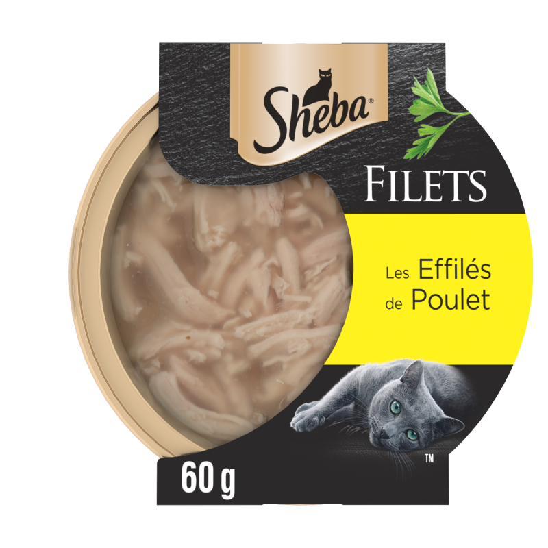Filets les Effilés de Poulet pour Chat 60g