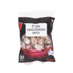 Mini saucissons secs nature x30 200g