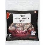 Mini saucissons secs nature x12 75g