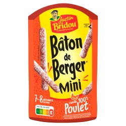 Mini Saucisson bâton de berger de poulet 80g