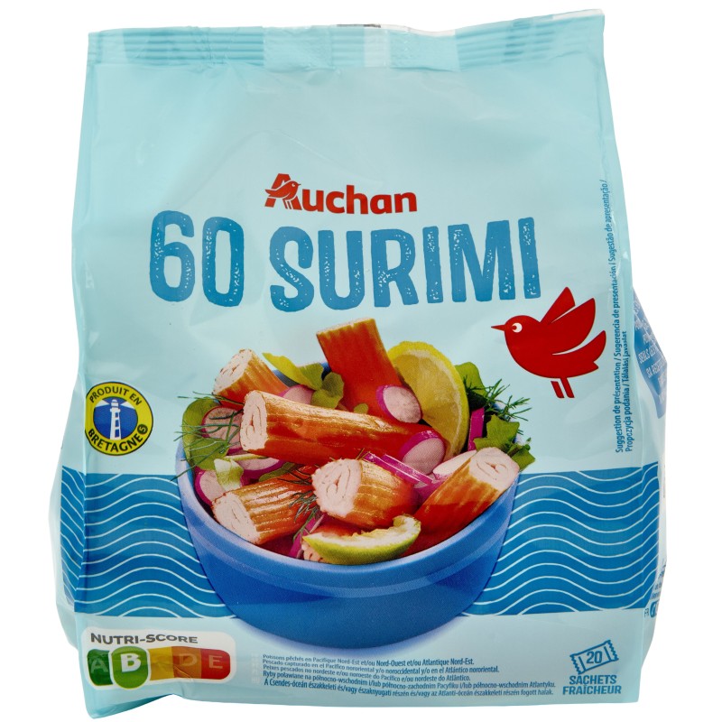 Bâtonnets de surimi x60 1kg