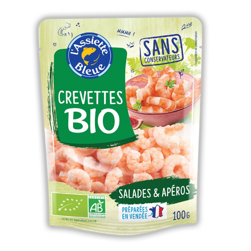 Bio Crevettes nature 100g