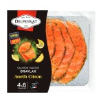 Saumon mariné façon gravlax aneth citron 100g