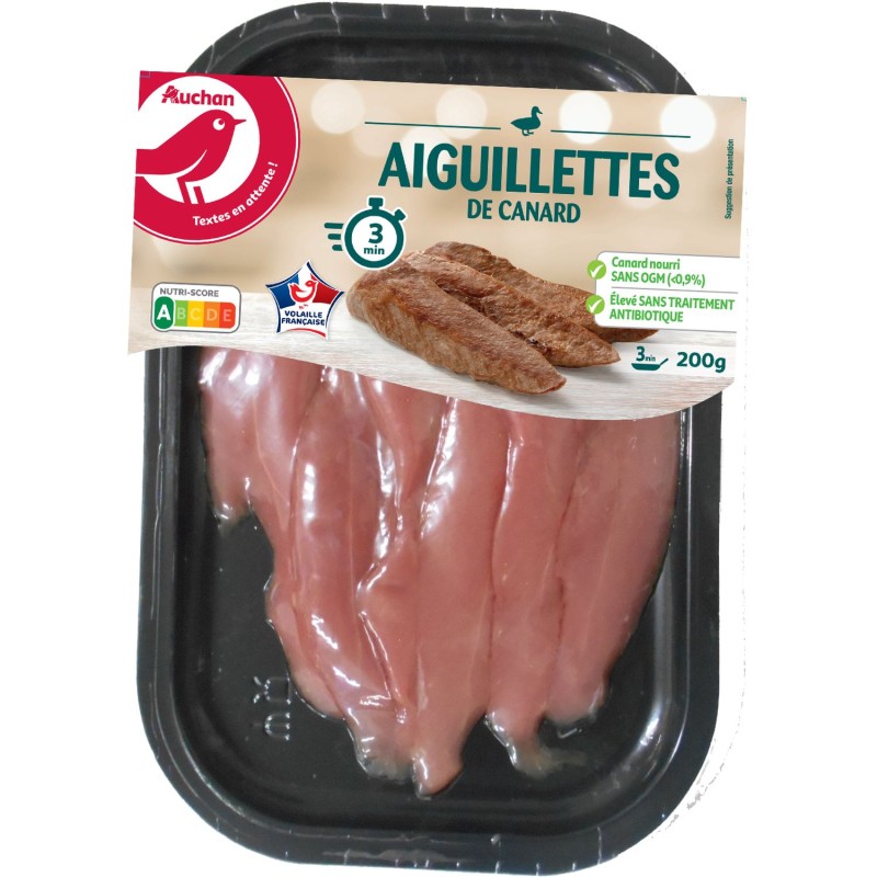 Aiguillettes de canard 200g