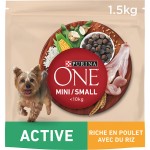 Croquettes one active au poulet et riz pour petit chien 1.5kg