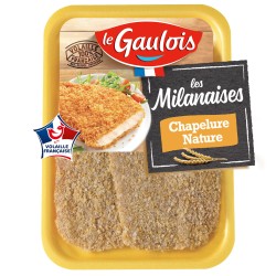 Escalope de dinde la milanaise chapelure nature x2 240g