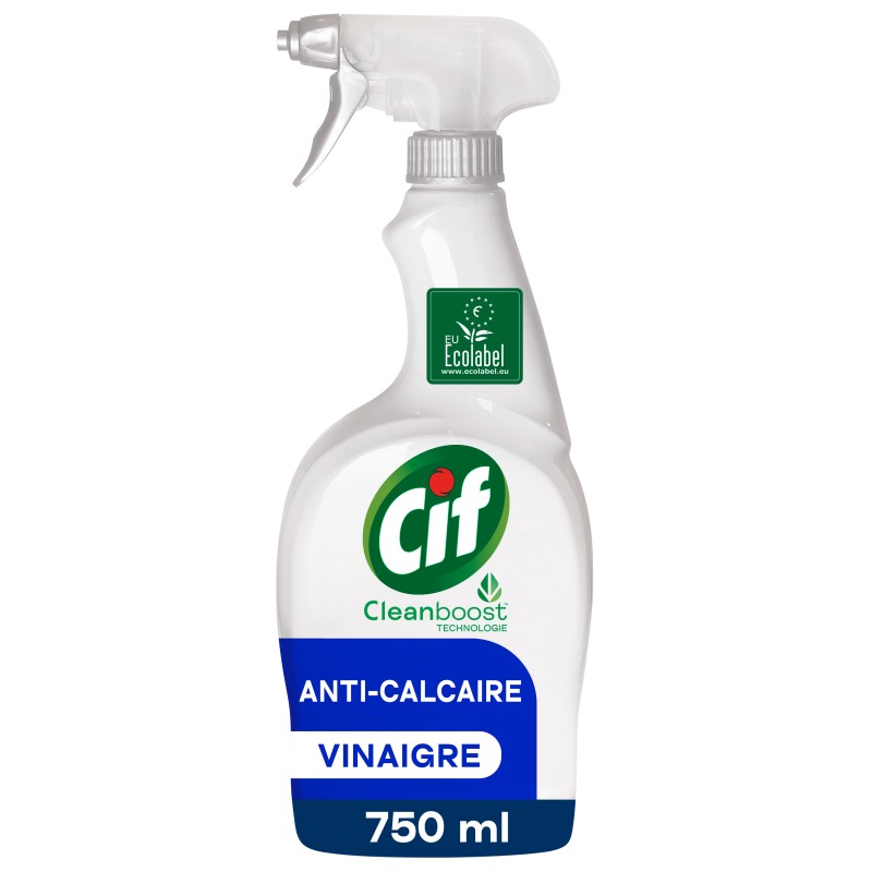 Spray anti-calcaire au vinaigre 75cl