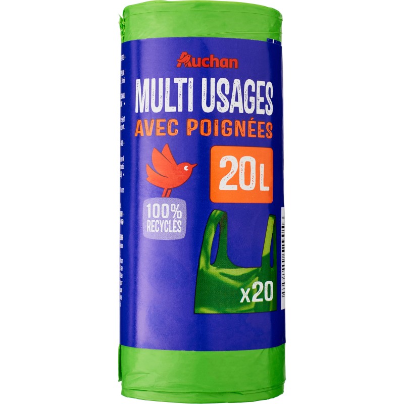 Sacs Multi-Usages avec Poignées 20x20l