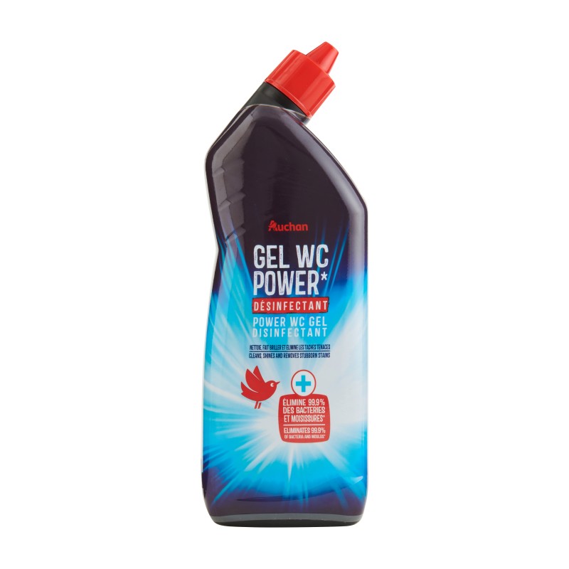 Gel WC power désinfectant 750ml